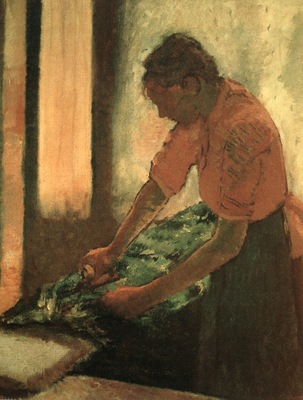 Degas Hilaire Germain Edgar La Repasseuse