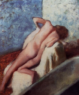 After the Bath 1896 Private collection Painting oil on canvas