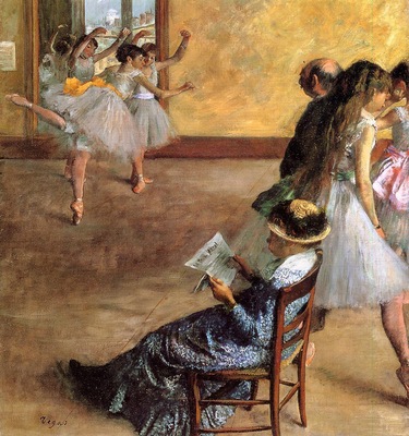 Ballet Class The 1881 Philadelphia Painting oil on canvas