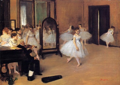 Dance Class 1871 Metropolitan Museum of Art USA oil on panel