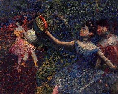 Dancer and Tambourine circa 1897 Private collection oil on canvas