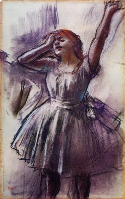 Dancer with Left Art Raised 1887 Kimbell Art Museum USA