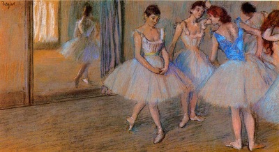 Dancers in the Studio circa 1884 PC