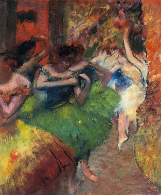 Dancers in the Wings circa 1885 PC