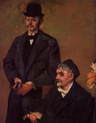 Henri Rouart and His Son Alexis circa 1895 1898 Neue Pinakothek Munich Germany