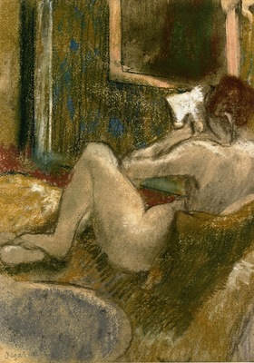 Nude from the Rear Reading circa 1880 1885 PC