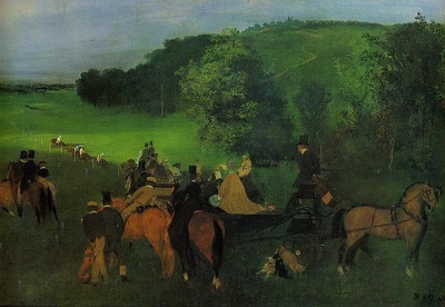 On the Racecourse circa 1860 1862 Kunstmuseum Basel Switzerland