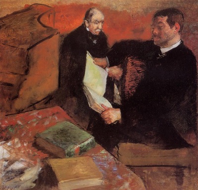 Pagan and Degas Father 1895 PC