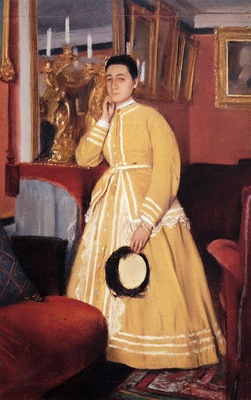 Portrait of Madame Edmondo Morbilli nee Therese De Gas 1869 PC