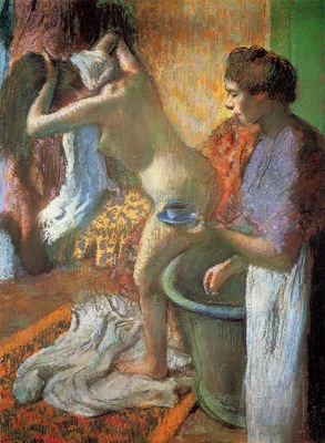The Cup of Tea also known as Breakfast after Bathing 1883 PC