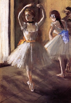 Two Dancers in the Studio also known as Dance School 1875 PC