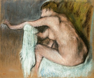 Woman Drying Her Arms 1884 PC