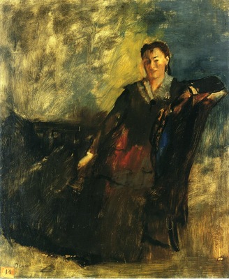 Woman Seated on a Canape 1868 1872 PC