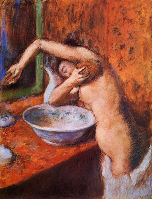 Woman Washing Herself 1892 PC