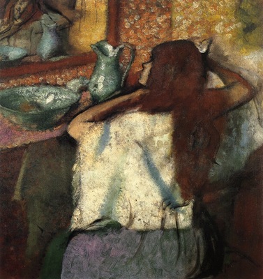 Woman at Her Toilette 1895 1900 PC