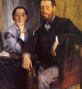 Edmond et Therese Morbill Huile sur Toile 1165x883 cm Boston Museum of Fine Art