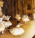 Repettition d un ballet sur la scene Huile sur Toile x6581 cm Paris musee d Orsay