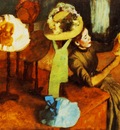 Chez la modiste Huile sur Toile 994x1102 cm Chicago art Institute