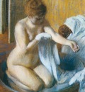 1886 Degas Edgar Femme au tub Woman with the tub