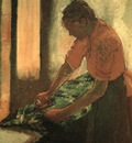 Degas Hilaire Germain Edgar La Repasseuse