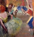 Ballet Scene circa 1885 Private collection oil on canvas