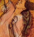 Combing the Hair circa 1892 1895 Private collection pastel