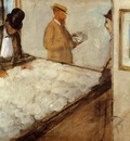 Cotton Merchants in New Orleans 1873 Fogg Museum of Art USA oil on canvas