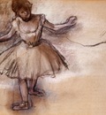 Dancer circa 1877 Private collection pastel