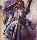 Dancer with Left Art Raised 1887 Kimbell Art Museum USA