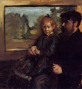 Henri Rouart and His Daughter Helene 1871 1872 PC