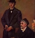 Henri Rouart and His Son Alexis circa 1895 1898 Neue Pinakothek Munich Germany