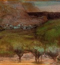 Olive Trees against a Mountainous Background circa 1890 1893 Norton Simon Museum USA