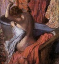 Seated Bather Drying Herself 1899 PC
