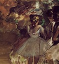 Three Dancers behind the Scenes 1880 1885 PC