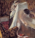 Woman Leaving Her Bath 1876 1877 Musee d Orsay France
