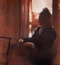 Woman at the Window circa 1871 Courtauld Institute Galleries England
