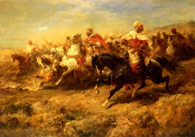 Schreyer Adolf Arabian Horsemen