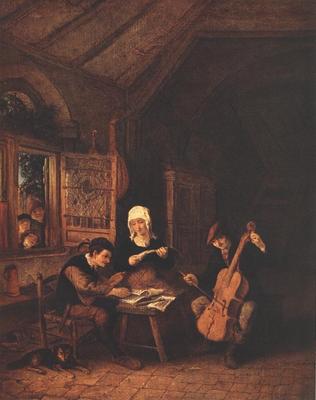 OSTADE Adriaen Jansz van Village Musicians