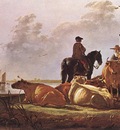 CUYP Aelbert Peasants With Four Cows By The River Merwede