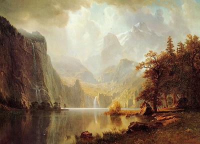 Bierstadt Albert In the Mountains