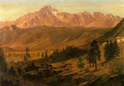 Bierstadt Albert Pikes Peak