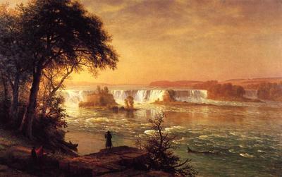 Bierstadt Albert The Falls of St  Anthony