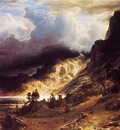 Bierstadt Albert A Storm in the Rocky Mountains Mr  Rosalie