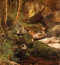 Bierstadt Albert Forest Stream