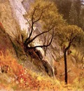 Bierstadt Albert Landscape Study Yosemite California