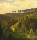 Bierstadt Albert Sunrise over Forest and Grove