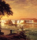 Bierstadt Albert The Falls of St  Anthony
