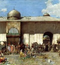 Pasini Alberto A Market Scene