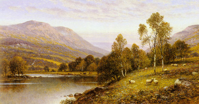Glendening Alfred Augustus Early Evening Cumbria