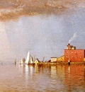 Bricher Alfred Thompson Along the Hudson